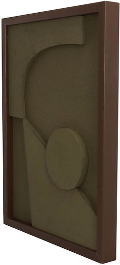 ArteLibre Διακοσμητικό Τοίχου από Χαρτί 30x3x40cm ArteLibre Διακοσμητικό Τοίχου από Χαρτί 30x3x40cm