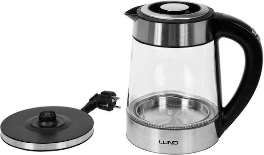 Lund Kettle 1.7lt 2200W Silver