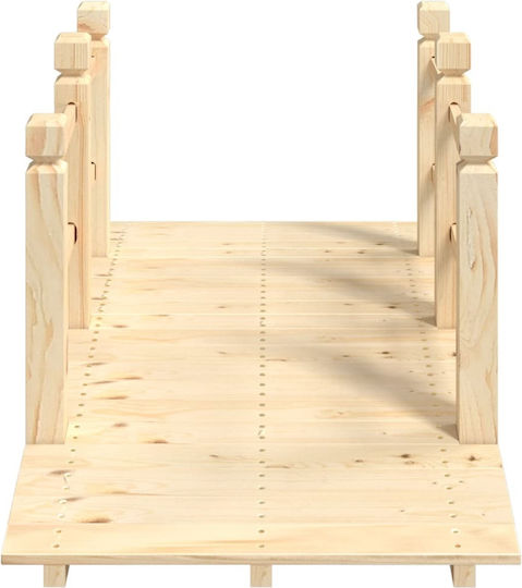 vidaXL Decorațiune Podul de Grădină Lemnoasă 150bucx67bucx56buc 363355