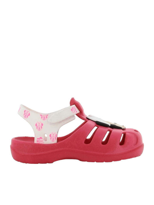 Minnie Mouse Children's Beach Shoes Fuchsia