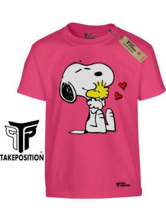 Παιδικό T-shirt Ροζ