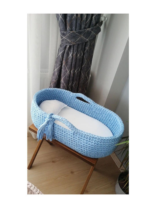 Bubbles Lover Cozy Καλαθούνα Μωρού Γαλάζια