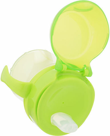 Dr. Brown's Educational Sippy Cup Plastic with Handles Green for 6m+m+ 180ml