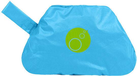 Laken Kukuxumusu Foca Waterproof Bib Plastic with Hoop & Loop Fastener & Pocket Azul