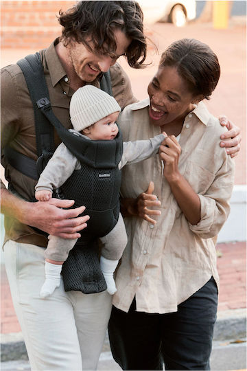 BabyBjorn Classic Carrier Move 3D Mesh Black with Maximum Weight 12kg
