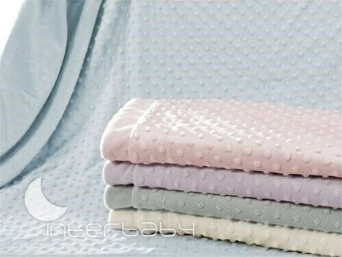 Interbaby Blanket Nursery Swaddling Blankets Coral Flecce Fleece Pink 80x110cm