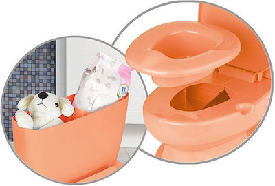 Dolu Potty Bowl with Music, Sounds & Lid Orange up to 20kg