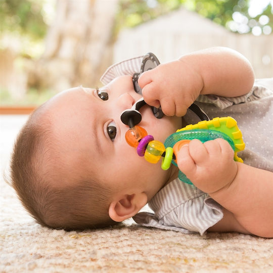 Infantino Infantino Teether Rattle for Teething from Plastic for 0 Months