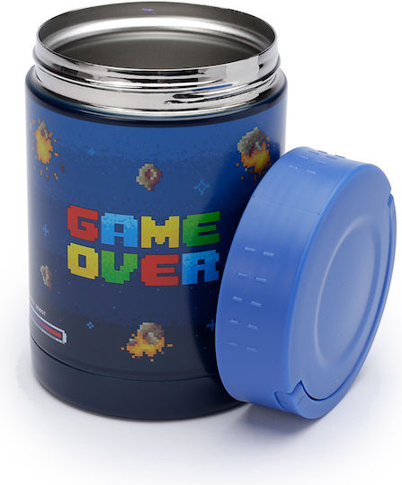 Puckator Game Over Baby Thermoskanne für Speisen Edelstahl 500ml