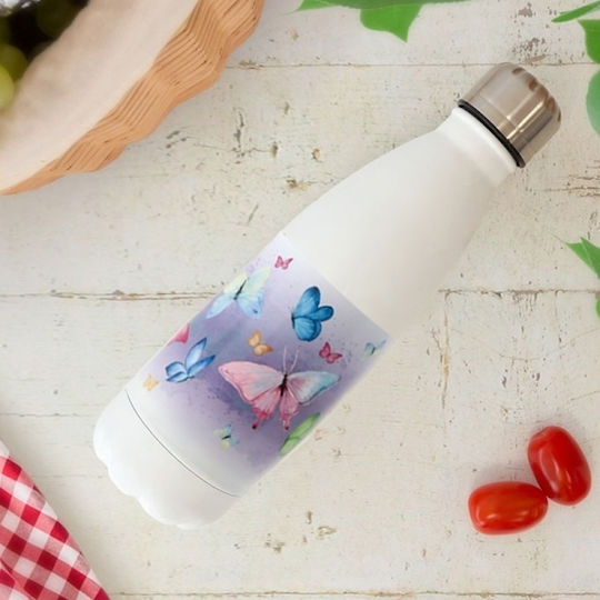 Kiokids Butterflies Βρεφικό Θερμός Υγρών Ανοξείδωτο 500ml