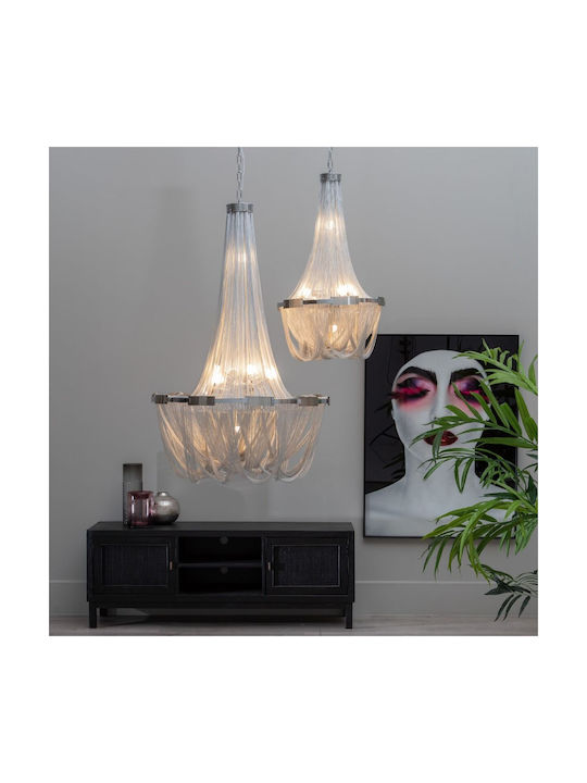 BigBuy Pendant Light Single-Light Silver