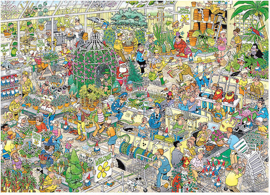 Garden Centre Jan Van Haasteren Puzzle 2D 1000pcs