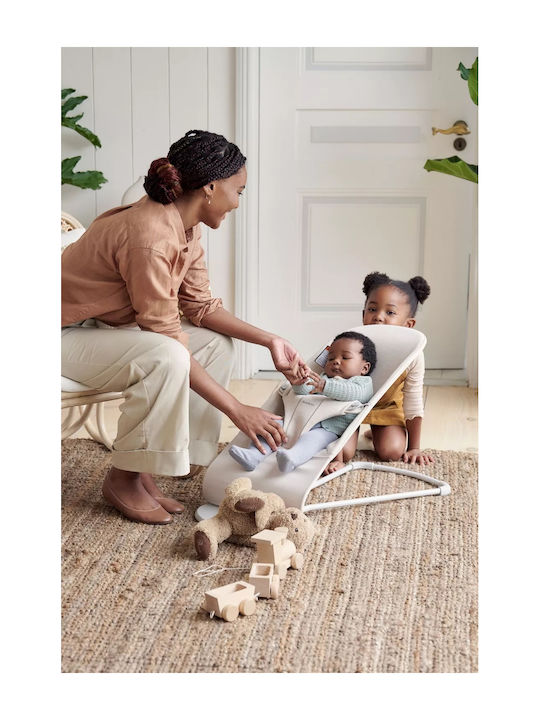 BabyBjorn Χειροκίνητο Relax Μωρού Bliss 3D Light Beige για Παιδί έως 13kg