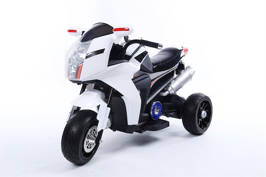 Kinder Motorrad Lizensiert Elektroantrieb 6 Volt Weiß