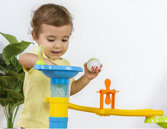 Miniland Plastic Construction Toy Roll And Pop Tower