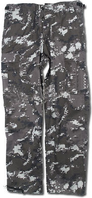 Mil-Tec US Ranger BDU Militärhose Camouflage Black Digital 11810076