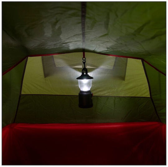 High Peak Falcon 3 Σκηνή Camping Τούνελ Ορειβασίας Πράσινη 4 Εποχών για 3 Άτομα Αδιάβροχη 3000mm 400x200x130εκ.