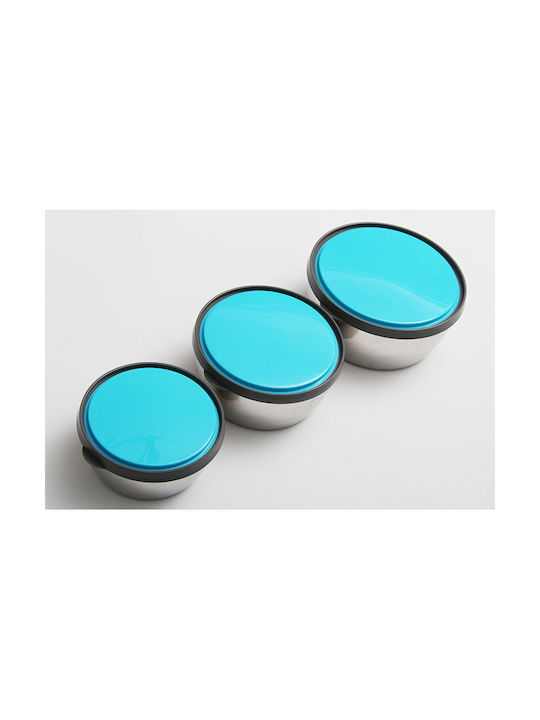 Veltihome Inox Lunch Box Blue 650ml