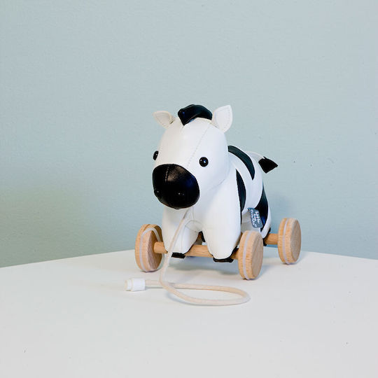 Baby to Love Pull-Along Toy Pull Along Zebra made of Fabric for 12++ Months