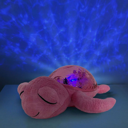 Cloud b Παιχνίδι Ύπνου Tranquil Turtle από Ύφασμα με Φως για Νεογέννητα