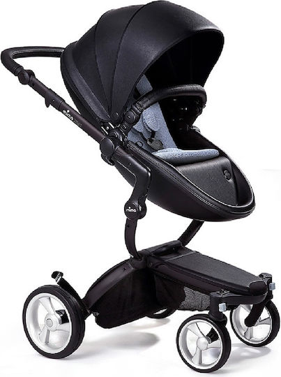Mima Xari Reversible 2 in 1 Baby Stroller Suitable for Newborn Black 13.4kg
