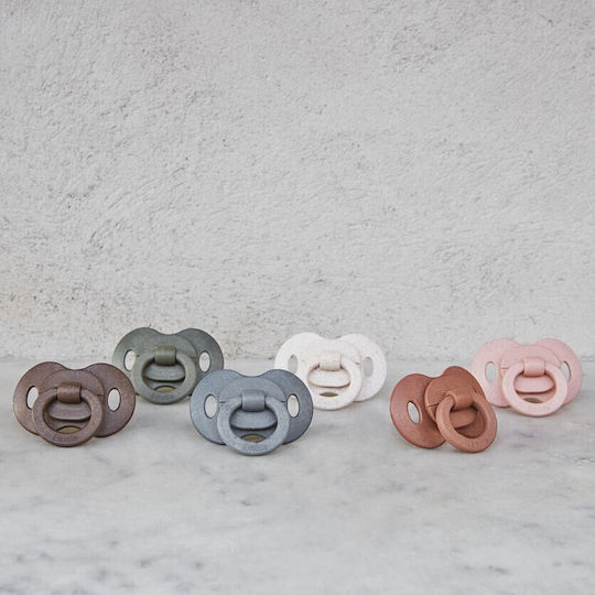 Elodie Details Ορθοδοντική Πιπίλα Σιλικόνης για 3+ μηνών Bamboo Candy Pink