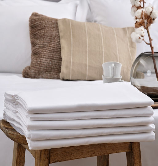 Cokitex Hotel Duvet Cover Coki Cotton Percale 200TC 100% Cotton 165x245cm
