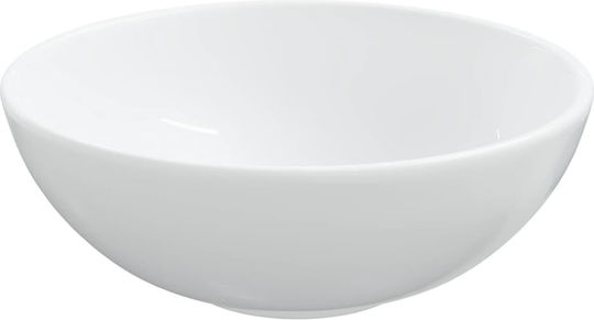 vidaXL Επικαθήμενος Νιπτήρας Κεραμικός 28x28x10cm Λευκός