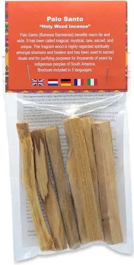 Αρωματικά Sticks Θυμίαμα Iερό ξύλο Natural Palo Santo 19812 40gr