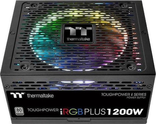 Thermaltake Toughpower iRGB Plus Platinum 1200W Μαύρο Τροφοδοτικό Υπολογιστή Full Modular 80 Plus Platinum