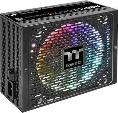 Thermaltake Toughpower IRGB Plus Platinum 1200W Schwarz Computer-Netzteil Vollständig modular 80 Plus Platin