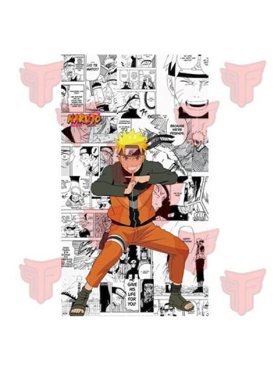 Takeposition T-shirt Naruto fight their life σε Μαύρο χρώμα