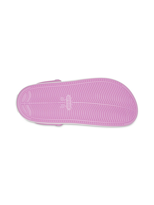 Crocs Taffy Γυναικεία Σαμπό Ροζ