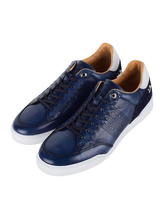 La Martina Logo Herren Sneakers Blau