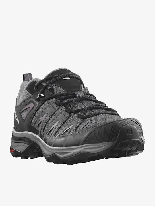 Salomon X Ultra Pioneer Aero Women's Hiking Shoes Magnet Black Moonscape