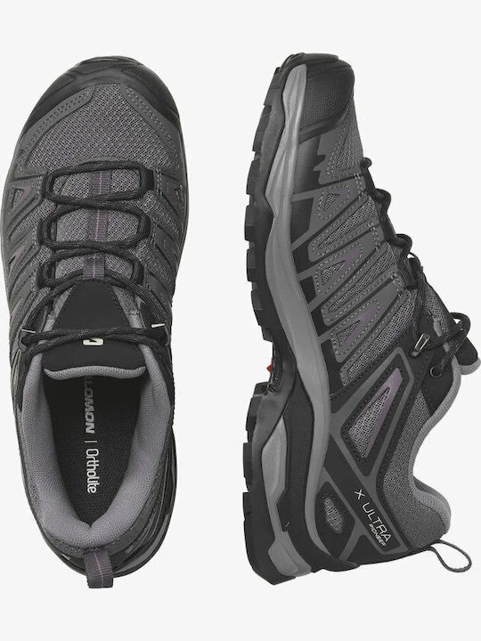 Salomon X Ultra Pioneer Aero Women's Hiking Shoes Magnet Black Moonscape