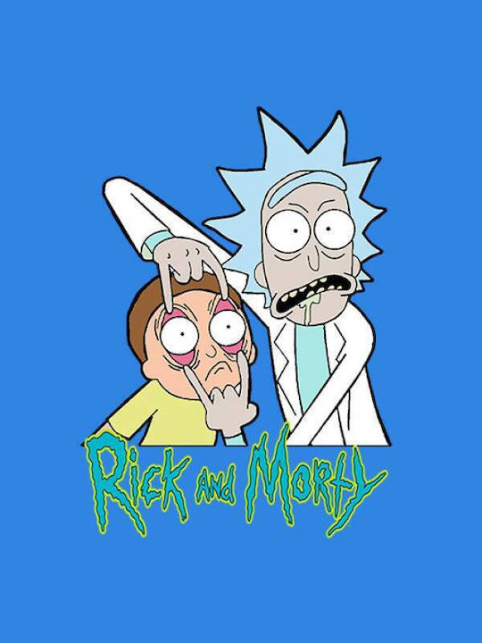 Takeposition T-shirt Rick und Morty Blau 320-1263