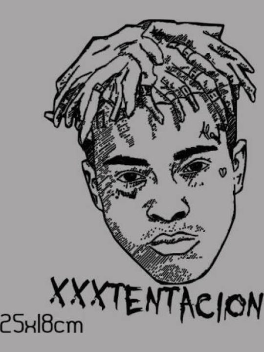 Takeposition Θεματική Μπλούζα με Στάμπα XXXTentacion