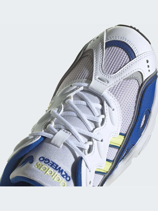 Ozweego Чънки Маратонки Cloud White / Pulse Yellow / Royal Blue