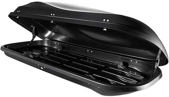Junior Altro Car Roof Box with Dual-Side Opening 370L Black Glossy