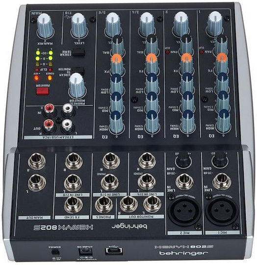 Behringer Xenyx 802S 2 XLR Inputs