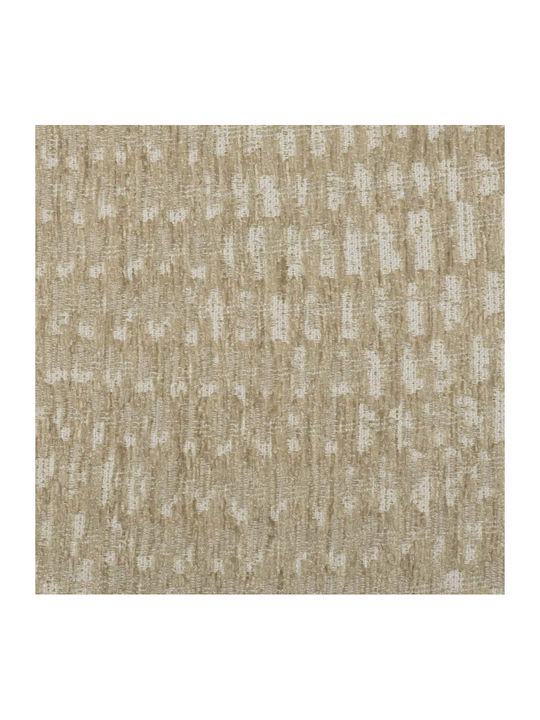 Aslanis Home Ismaros Ριχτάρι Πολυθρόνας Chenille 180x180εκ. Σπαγγί / Εκρού