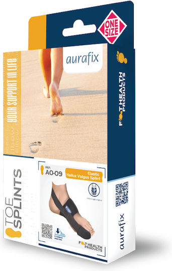 Aurafix AO-09 Right Bunion Splint Right Side Black