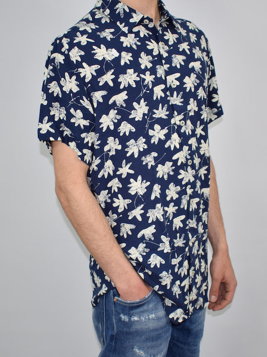 Short-sleeved Shirt Blue