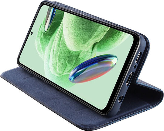 Idol 1991 Anti-rfid Book Δερματίνης Μπλε (Redmi Note 12 5G)