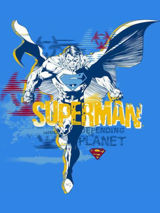 Takeposition T-shirt Superman Blau