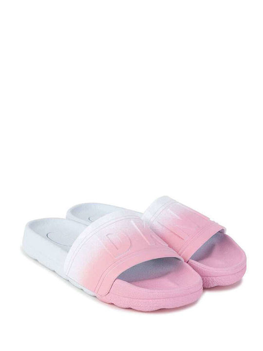 DKNY Παιδικές Σαγιονάρες Slides Ροζ