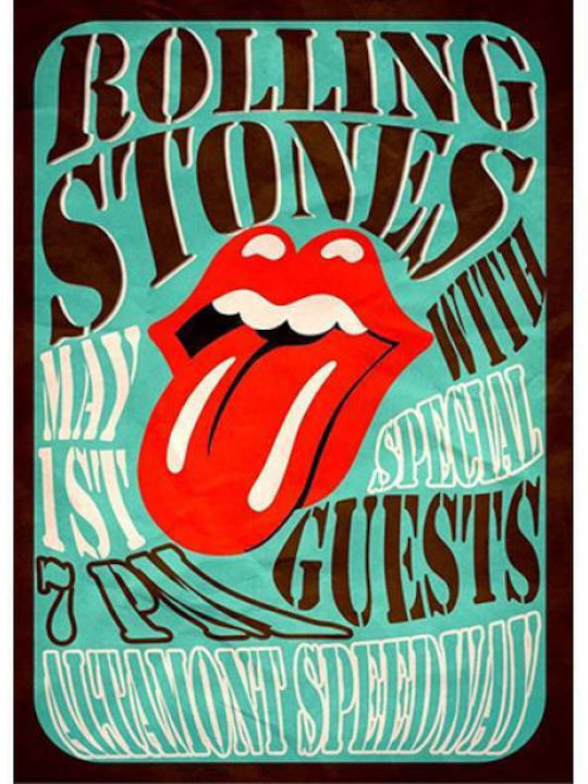 Takeposition Jachetă cu glugă Rolling Stones Albă 908-7593