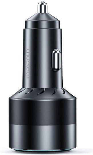 Choetech Choetech Handy-Autoladegerät 63W 3A mit Anschlüssen: 1xUSB-A 1xType-C Schwarz Farbe
