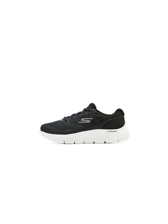 Skechers Go Walk Flex Ανδρικά Ανατομικά Sneakers Μαύρα